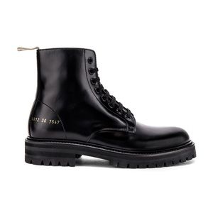 WOMAN by COMMON PROJECTS lug sole combat boots standard